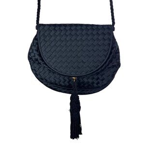 Bottega Veneta Black Evening Bag